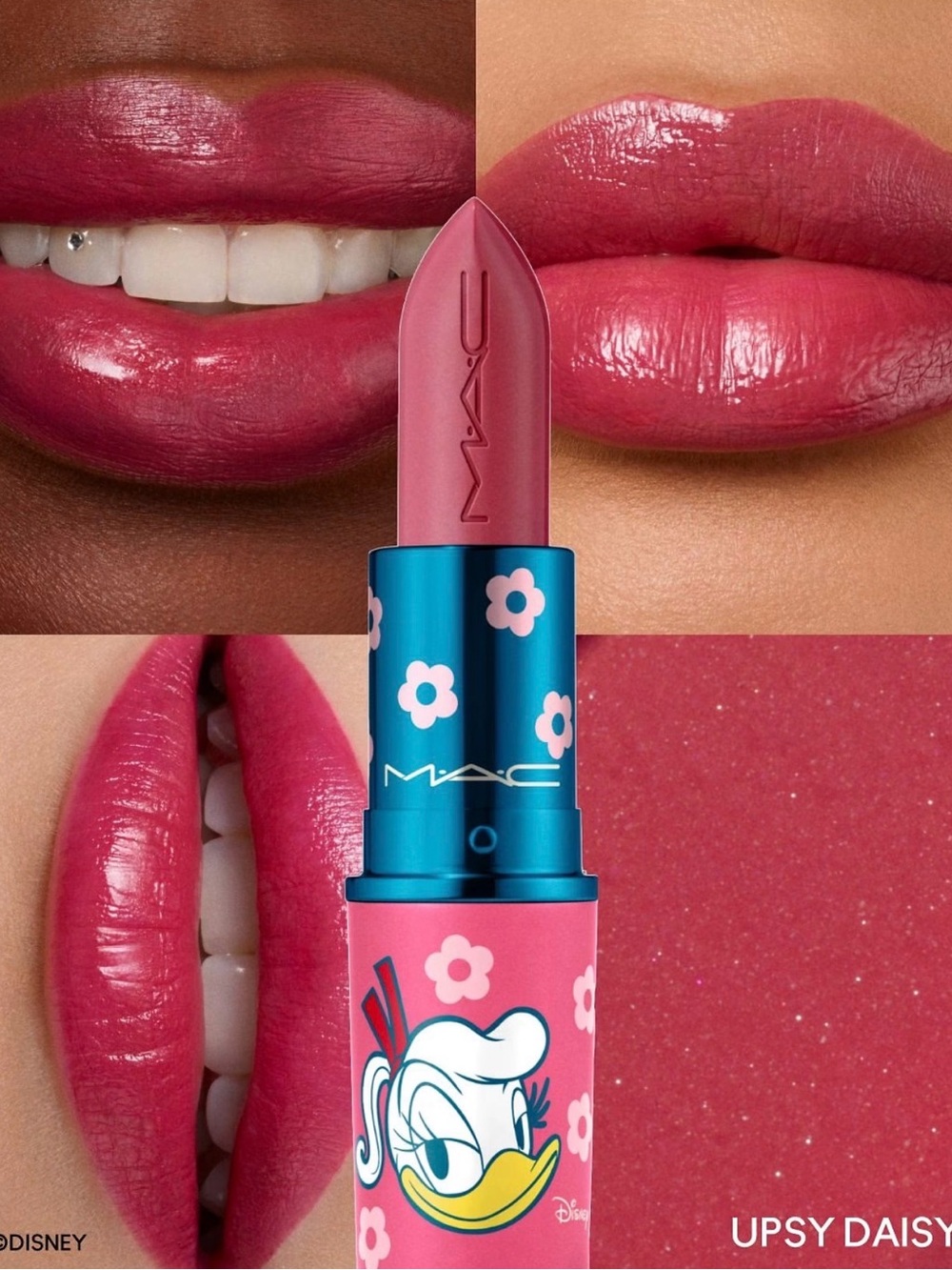 MAC Cosmetics Upsy Daisy Lipstick - Rose Mauve